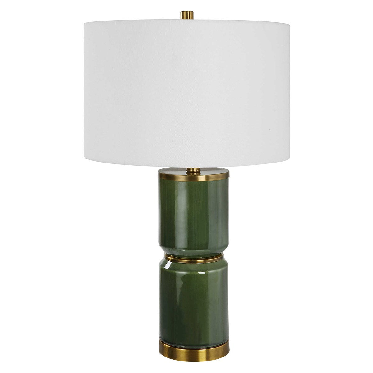 Ognina 26 in. Ceramic Table Lamp - Green
