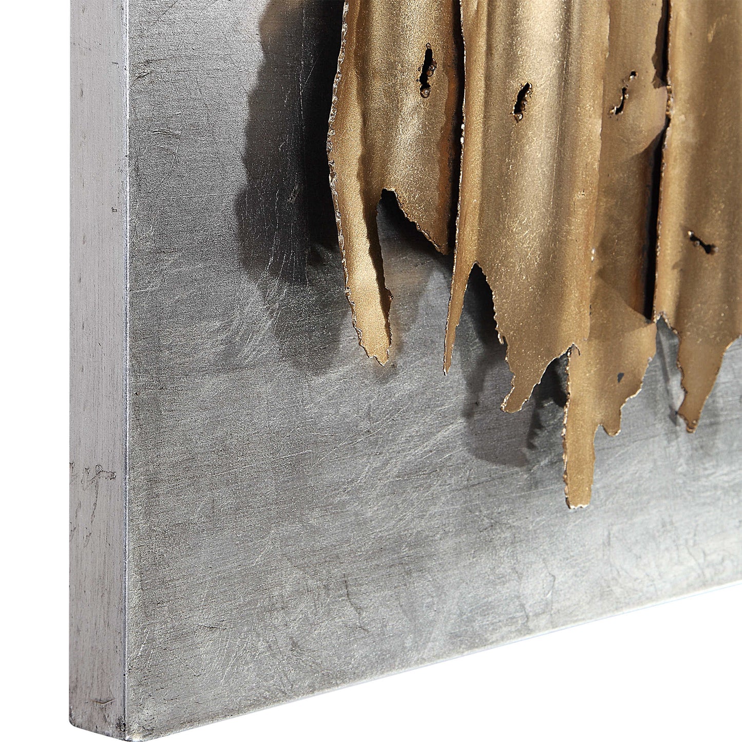 Iron Waves 55 in. Wall Decor