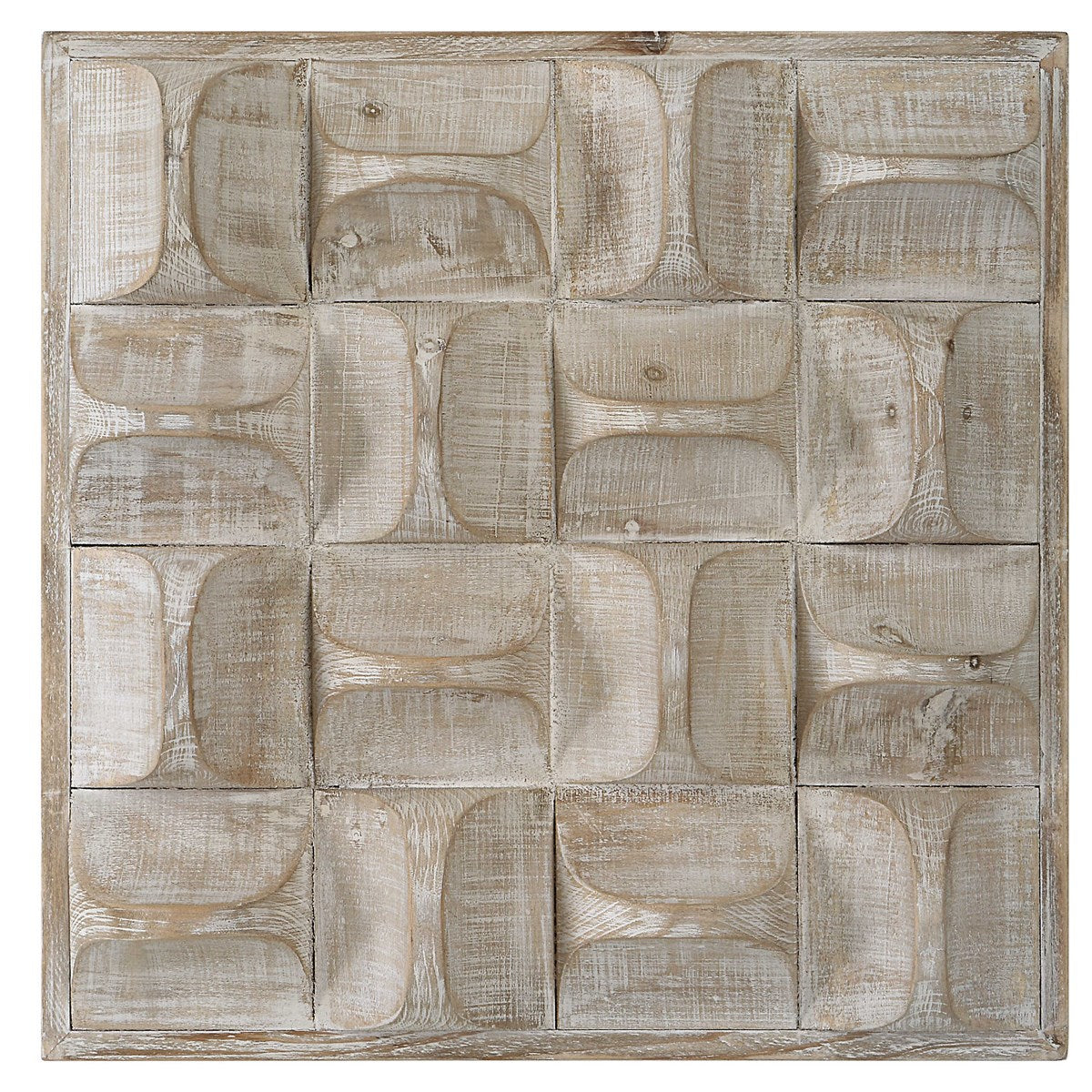 Maze 20 in. Wood Wall Decor - Natural
