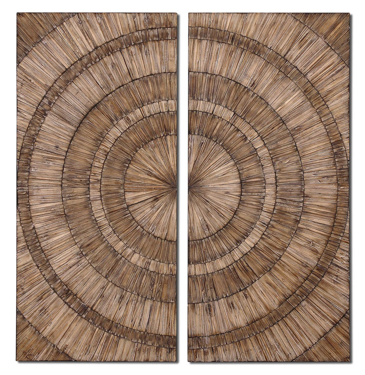 Othniel 52 in. Wood Wall Art - Set of 2