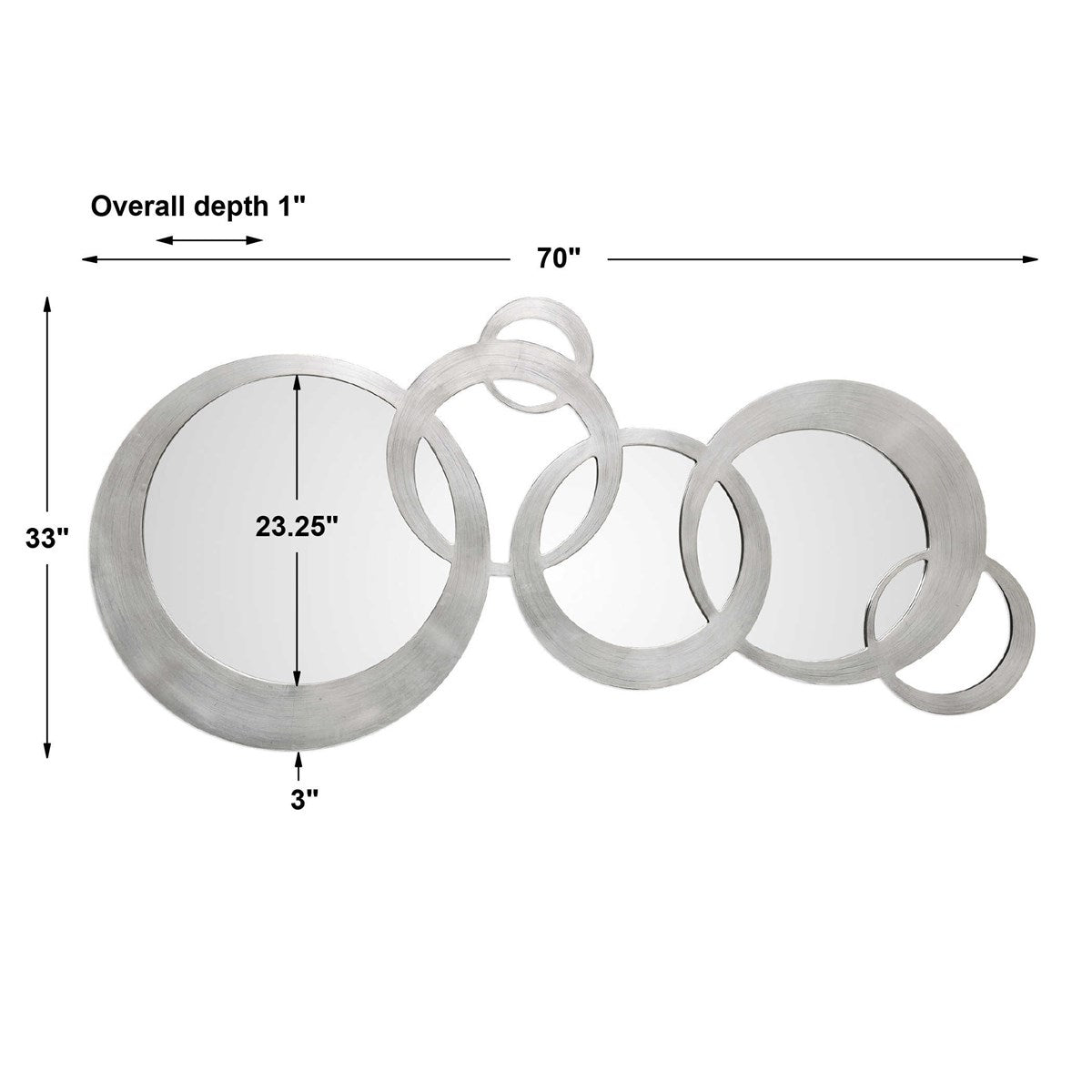 Giotto 70 in. Mirror