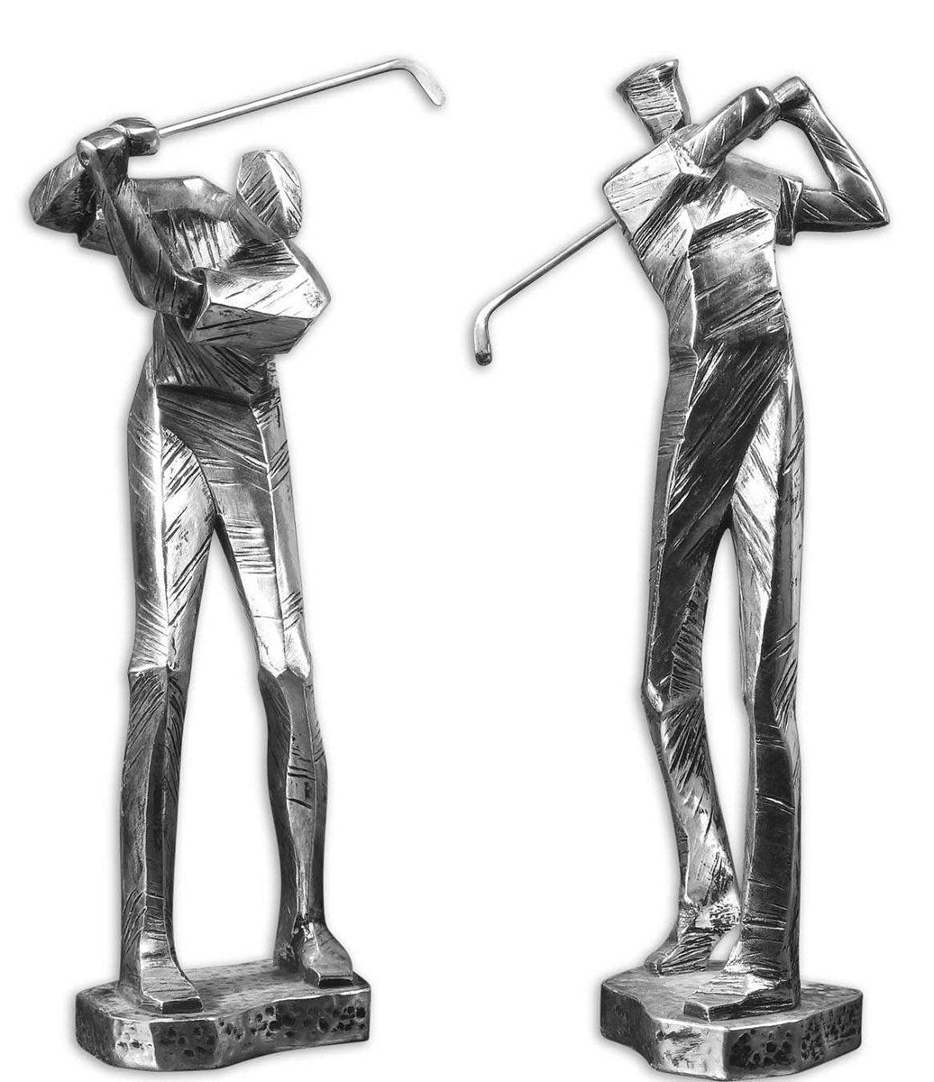 Golf Lover Sculpture - Set of 2