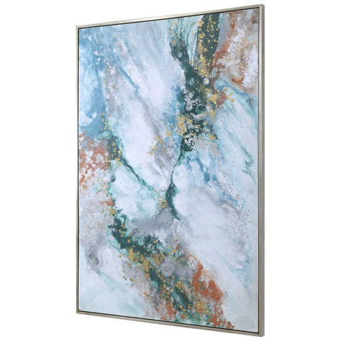 Radiant Dream 74 in. Hand Painted Canvas