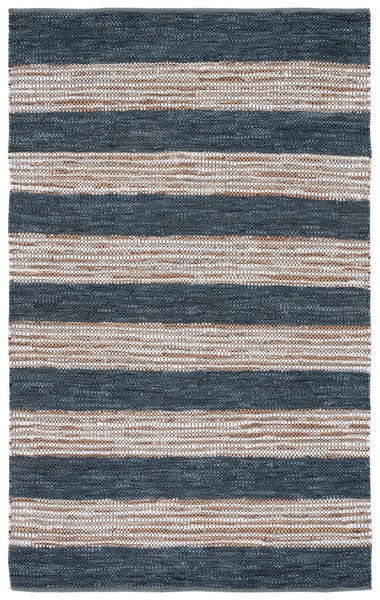 Lecce Leather & Jute Rug