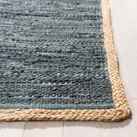 Galliate Hand Loomed Leather Rug