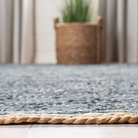 Galliate Hand Loomed Leather Rug