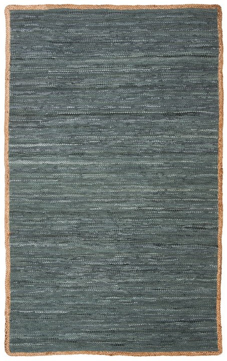 Galliate Hand Loomed Leather Rug