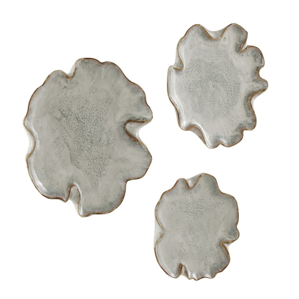 Rivarone Earthenware Wall Decor - Set of 3