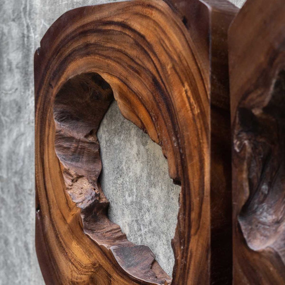 Caprera Suar Wood Wall Decor - Set of 6