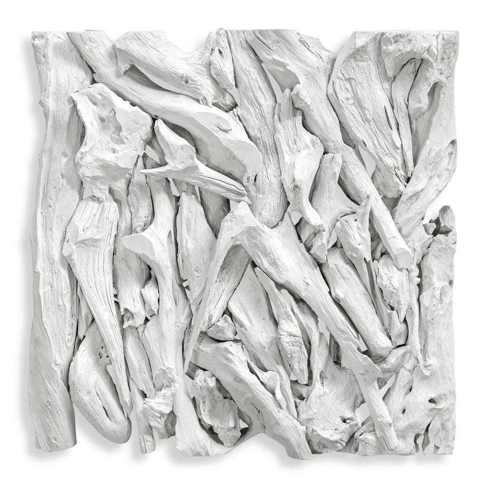 Sassari 24 in. Teak Branches Wall Decor