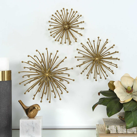 Fermi Metal Wall Decor - Set of 3