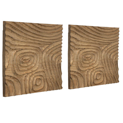 Pathway 24 in. Wood Wall Decor - Set of 2