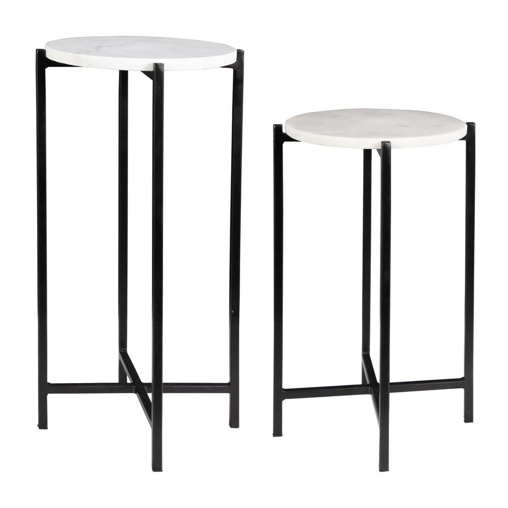 Sotto 22 in. Accent Table - Set of 2