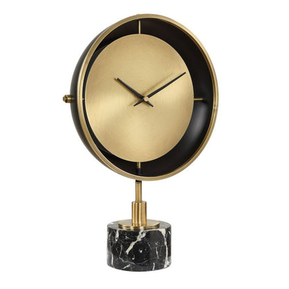 Eraclea Marble Base Table Clock