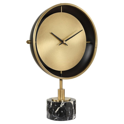 Eraclea Marble Base Table Clock