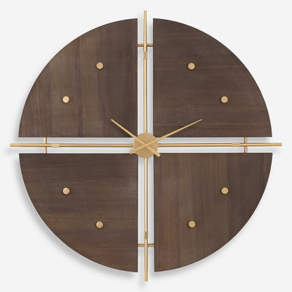 Percha 38 in. Wall Clock