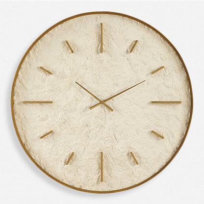 Arcole 35 in. Stone Wall Clock