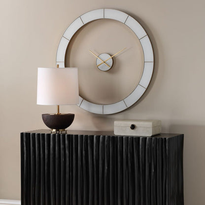 Baragazza 35 in. Ivory Wall Clock
