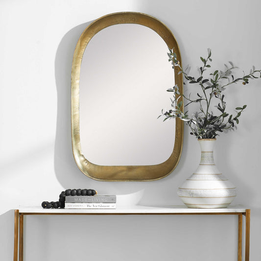 Gerfalco 36 in. Arch Mirror