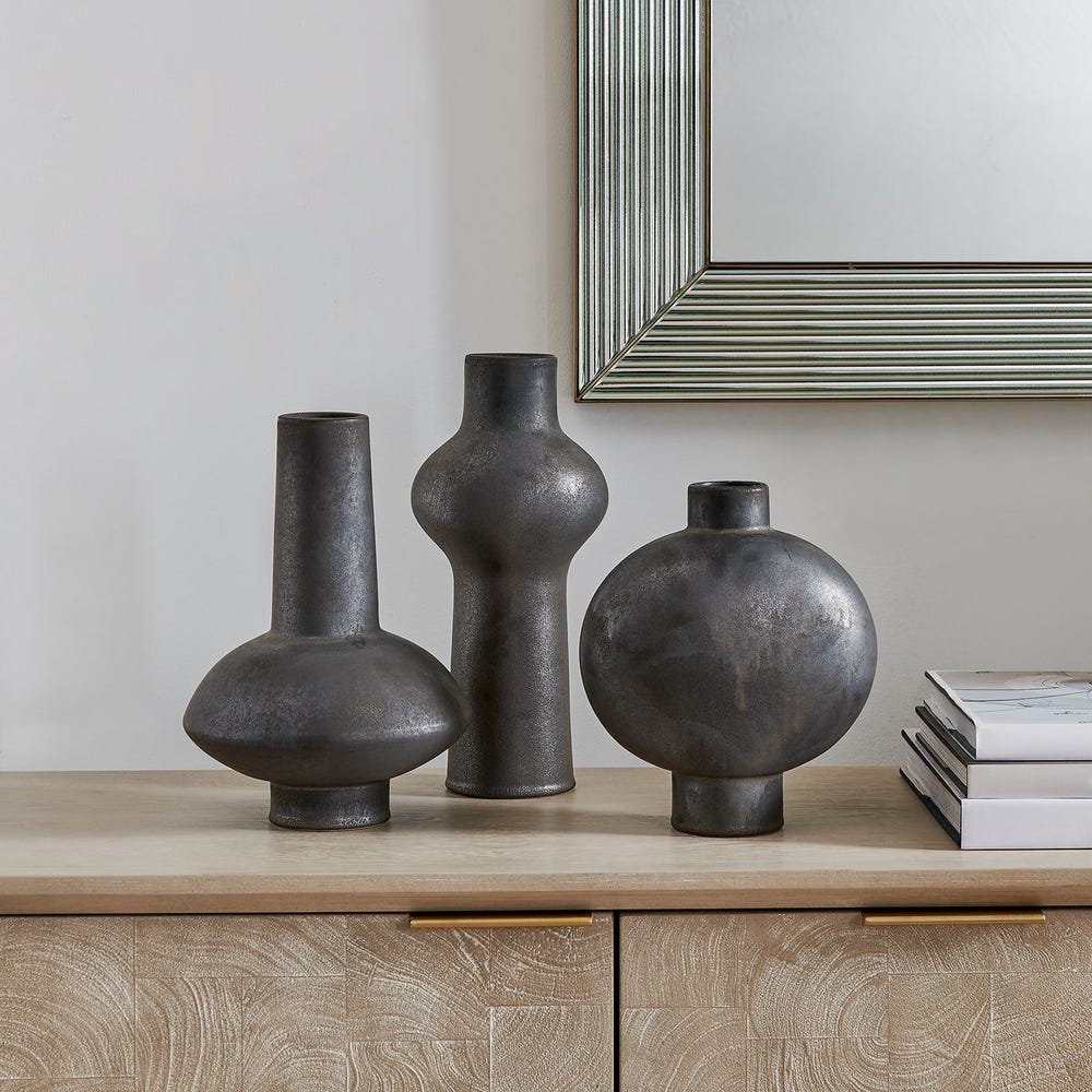 Conforti Outdoor Ceramic Vase - Set of 3