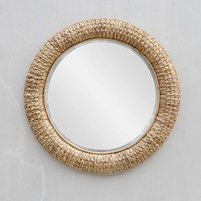 Sordevolo 36 in. Seagrass Mirror