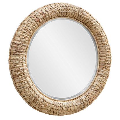 Sordevolo 36 in. Seagrass Mirror