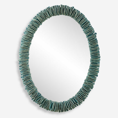 Legnaro 35 in. Oval Mirror