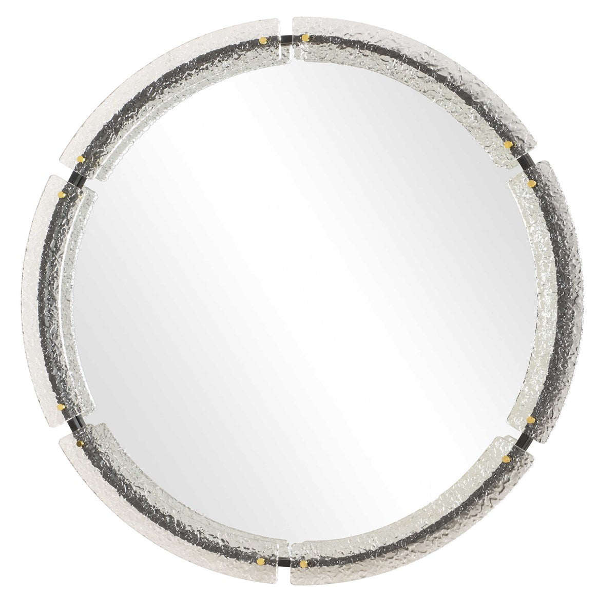 Segni 38 in. Round Mirror