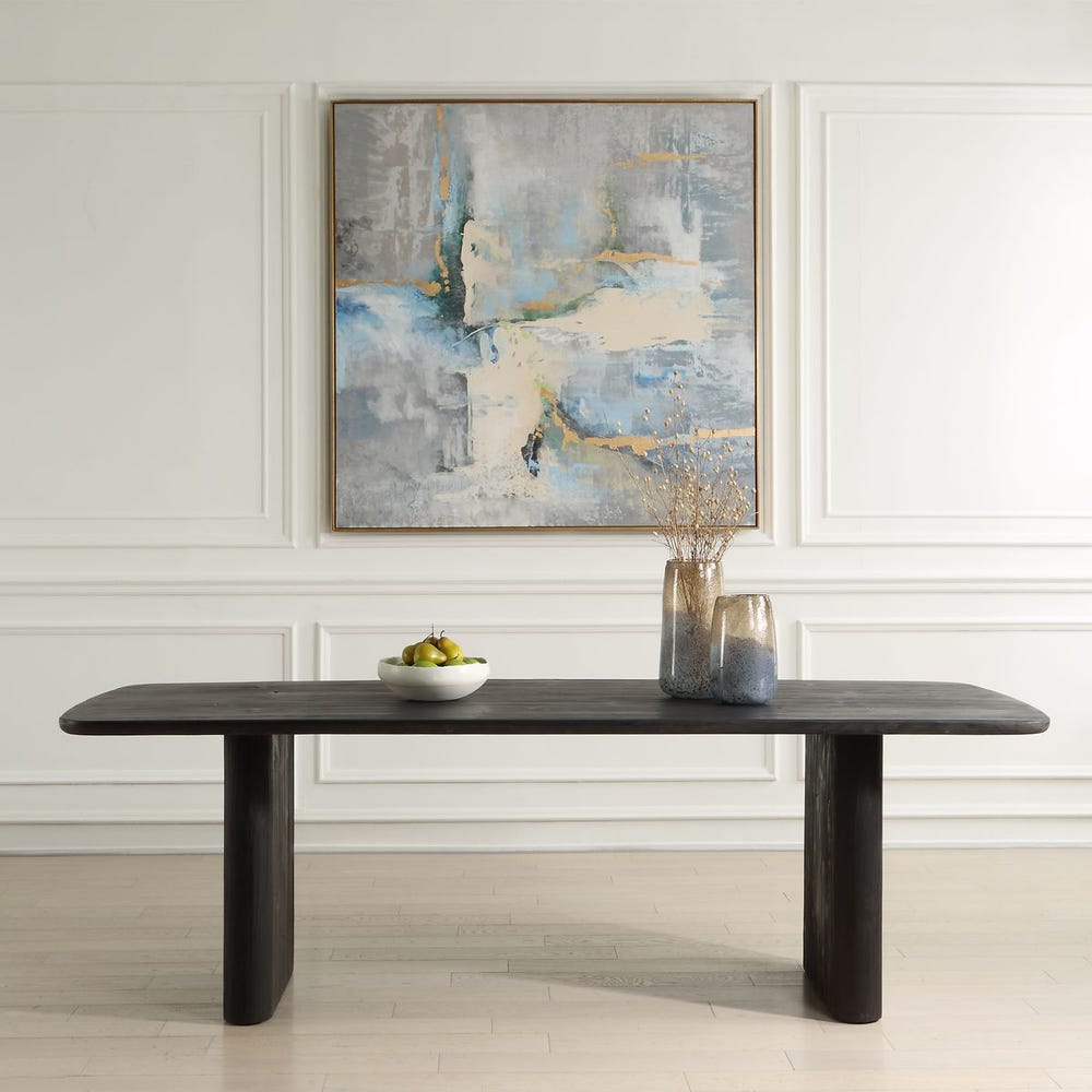 Carbonia 96 in. Reclaimed Fir Wood Dining Table