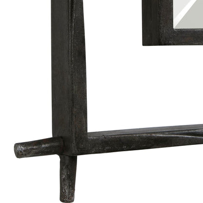 Alvise 40 in. Solid Iron Frame Mirror