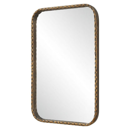Casoni 30 in. Iron Frame Mirror