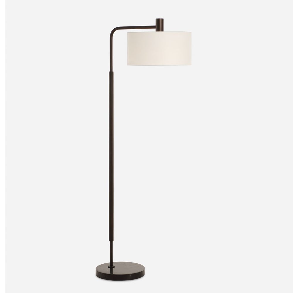 Pavese 66 in. Marble Foot Floor Lamp