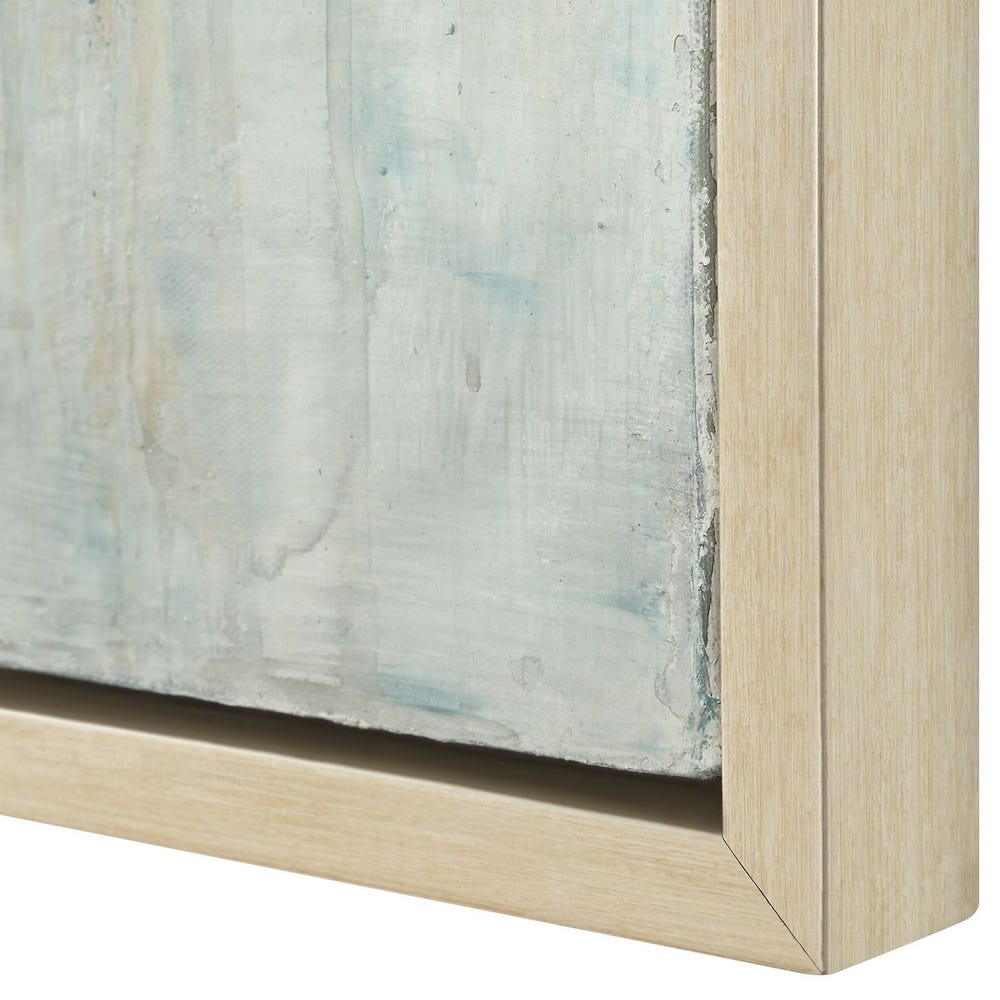 Ocean Whisper 62 in. Hand Painted Canvas