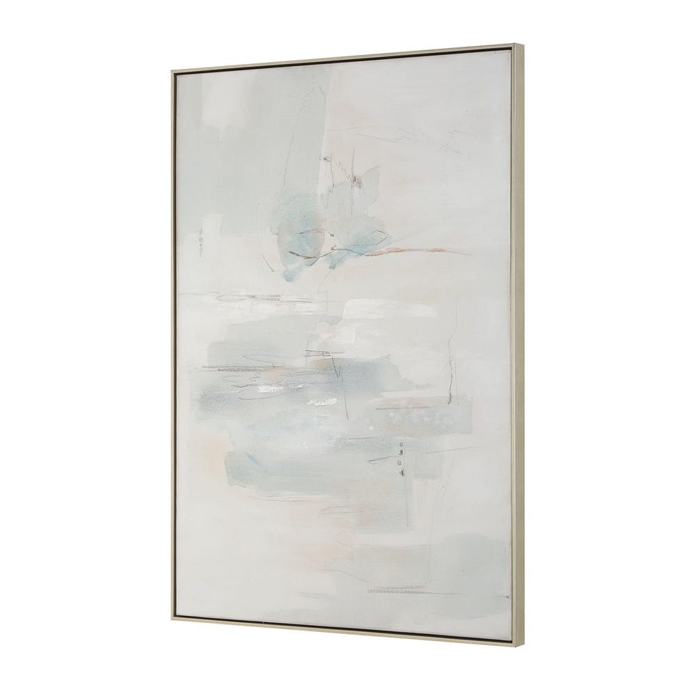 Calm Currents 55 in. Hand Painted Canvas