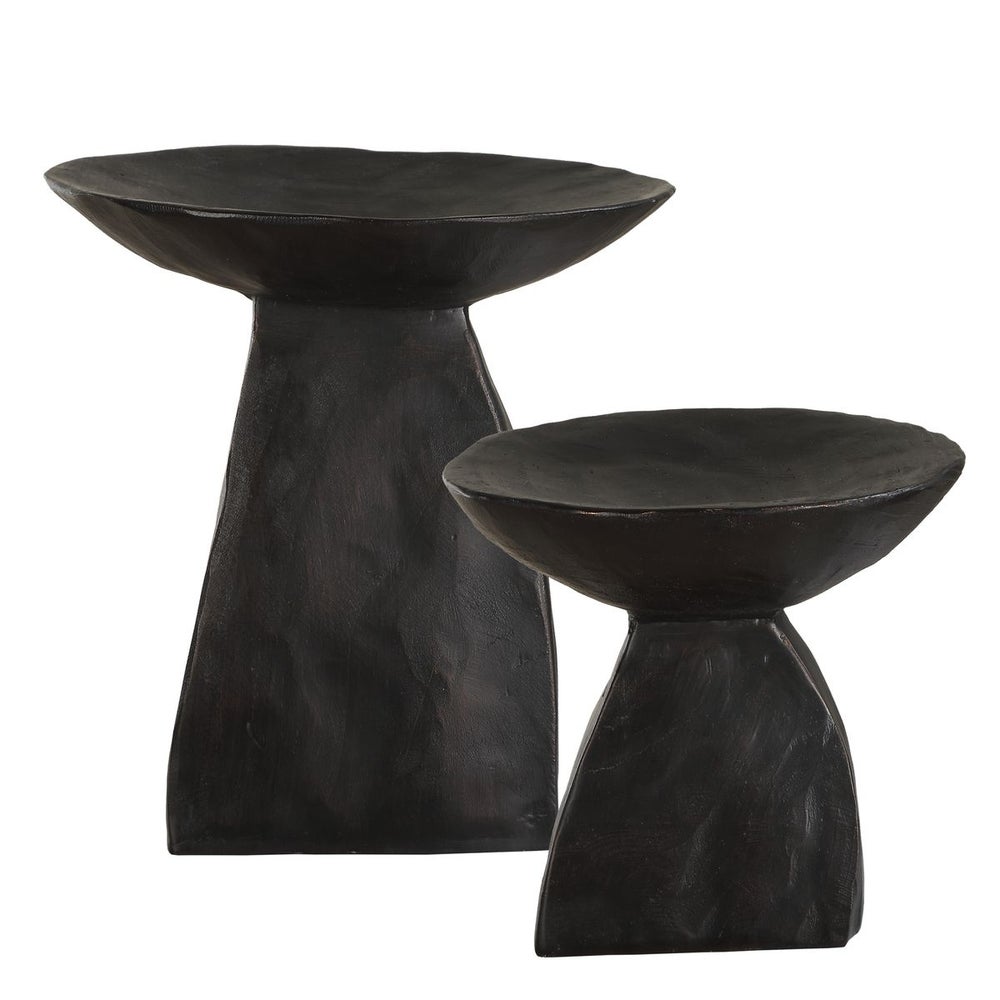 Castanea Pedestal Bowl - Set of 2