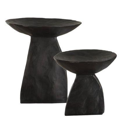 Castanea Pedestal Bowl - Set of 2