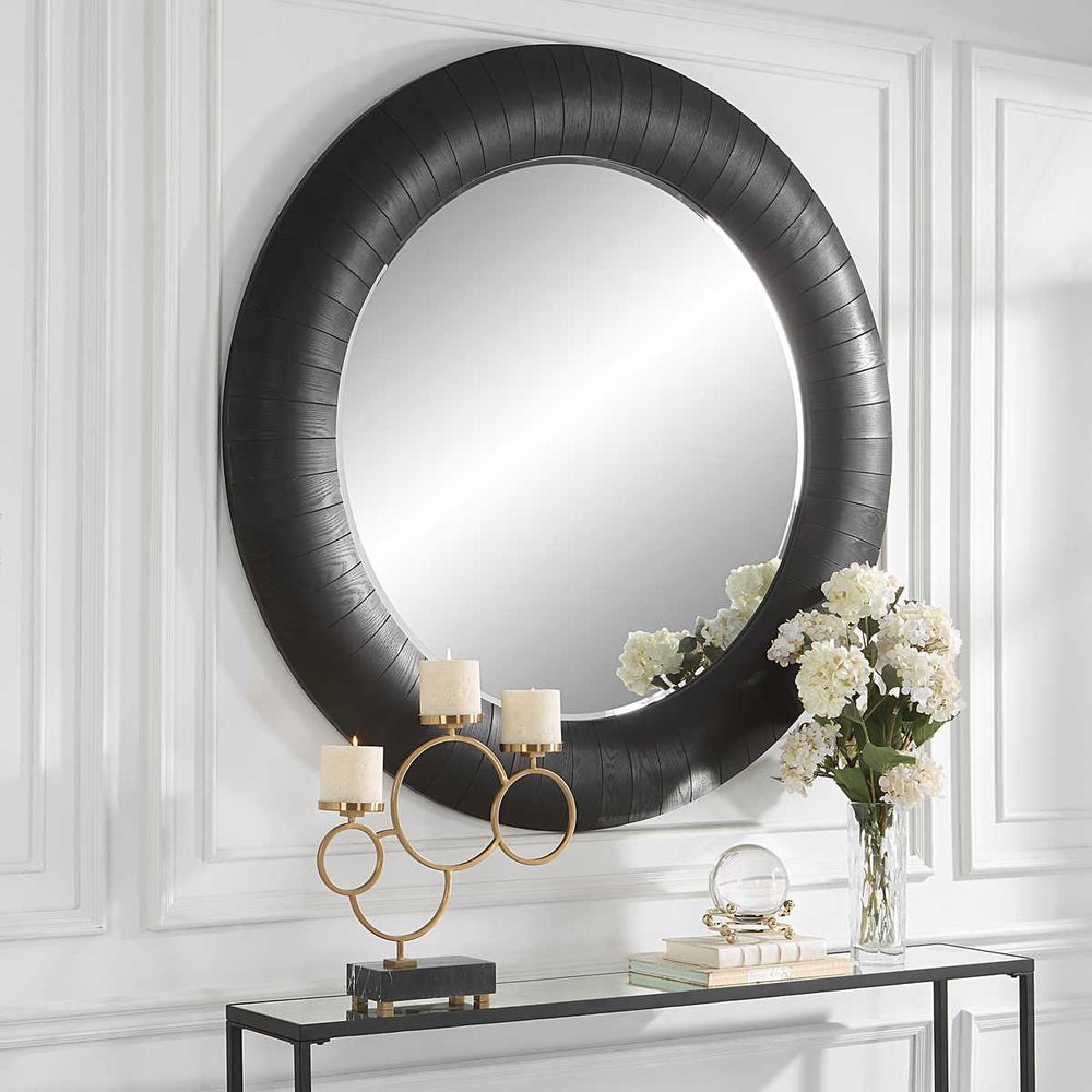 Arsizio 56 in. Round Mirror