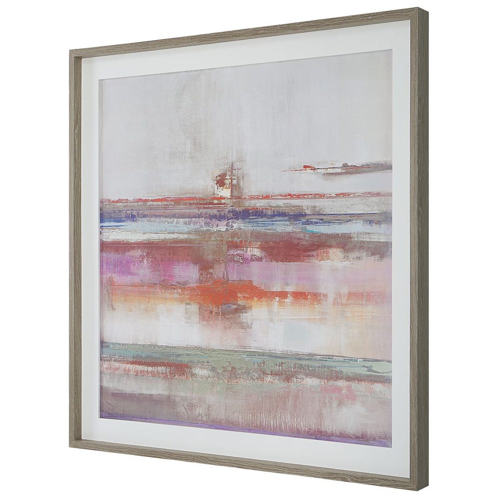 Intersections 56 in. Framed Print