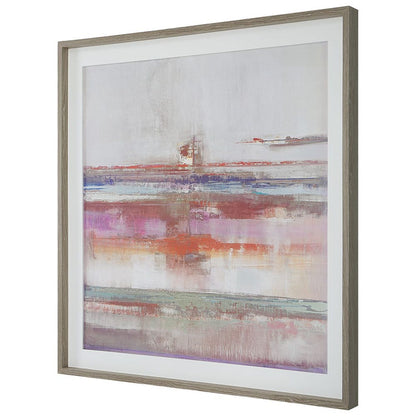 Intersections 56 in. Framed Print