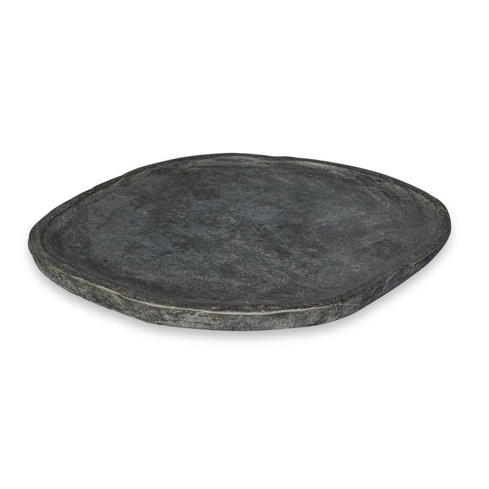 Flegrei Solid River Stone Outdoor Tray