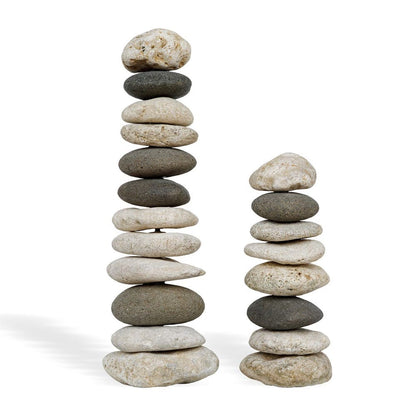Troia Stone Sculptures - Set of 2
