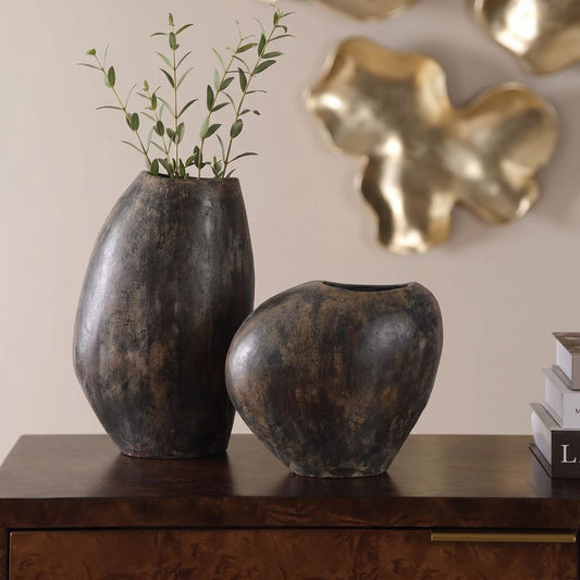 Renato Outdoor Vases - Set of 2