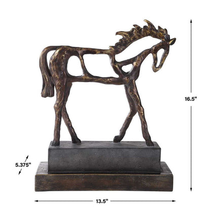 Take Charge Horse Sculpture