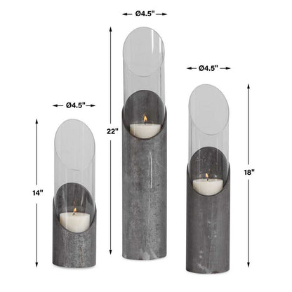 Gabbie Candleholder - Set of 3