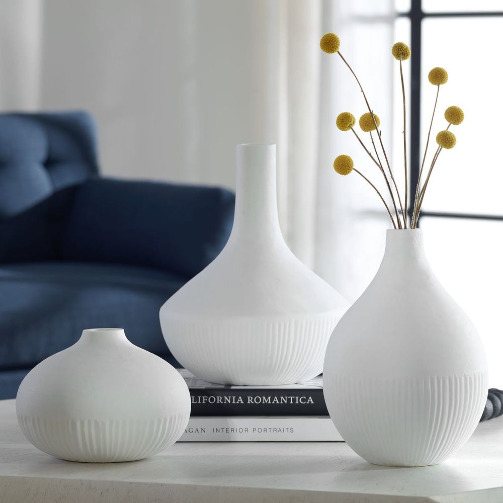 Cavour 12 in. Vases - Set of 3