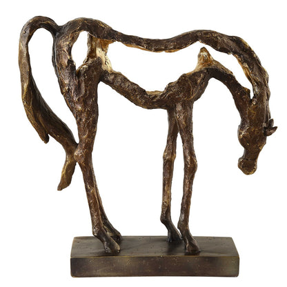 Graceful Bronze Horse Sculpter