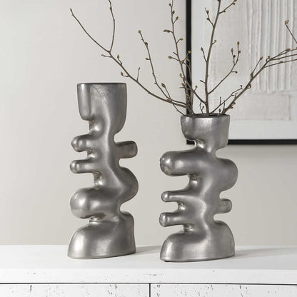 Valpone Ceramic Vases - Set of 2