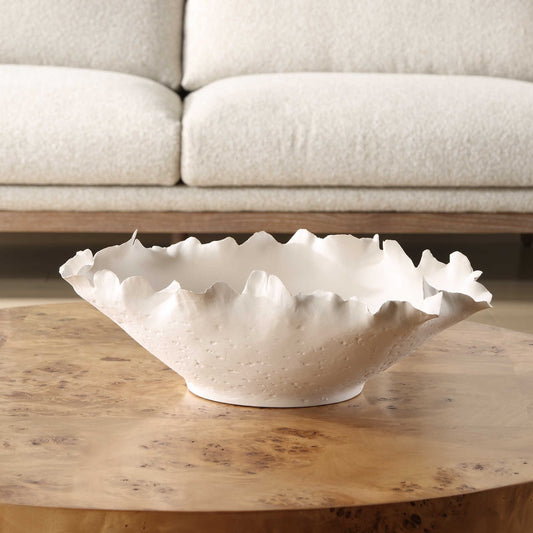 Teora Short Ceramic Bowl