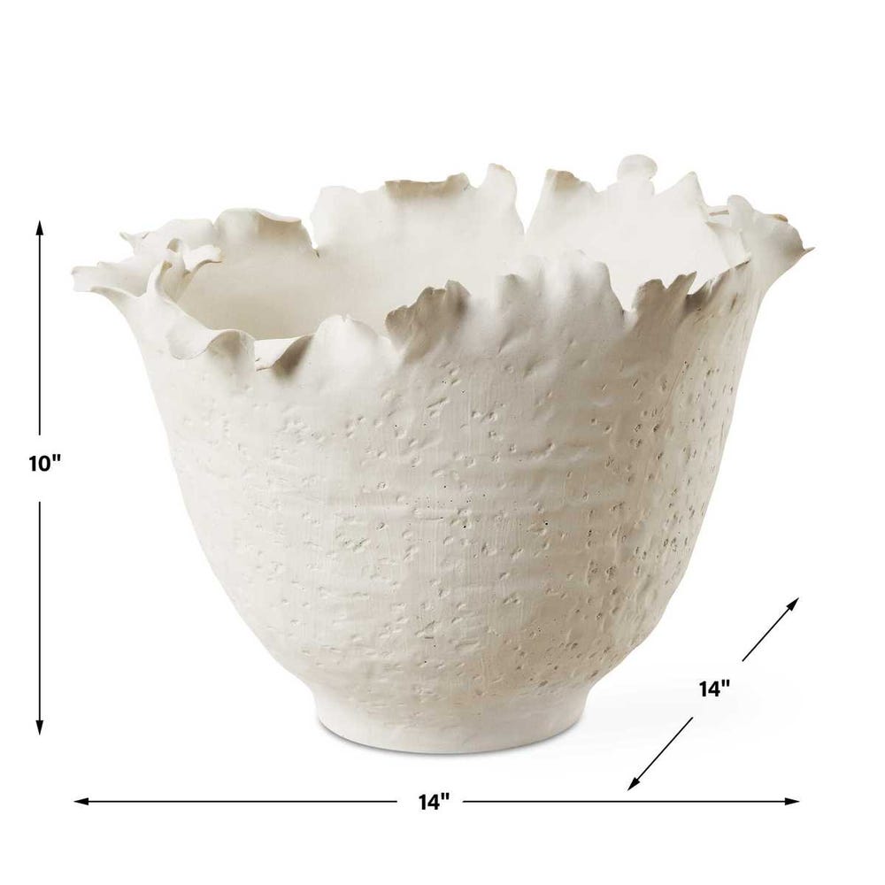 Teora Tall Ceramic Bowl