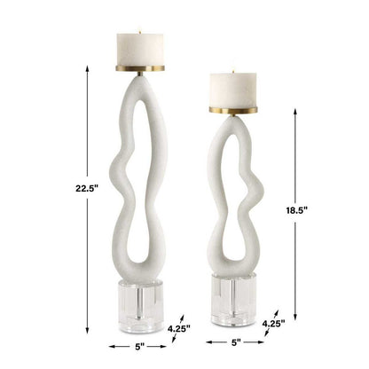 Gignod Candleholders - Set of 2